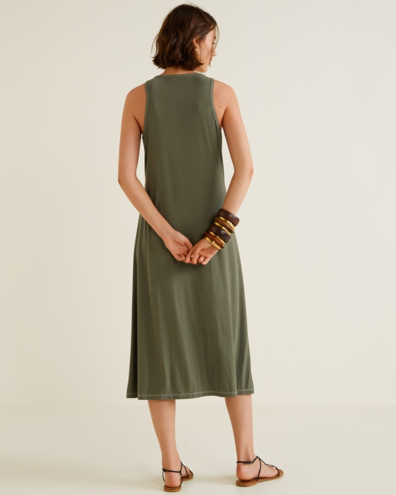 Ribbed jersey dress – Image 2