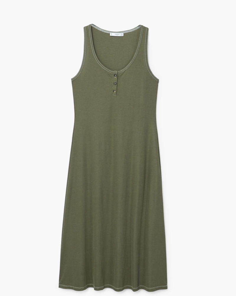 Ribbed jersey dress – Image 3