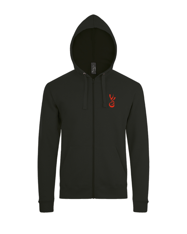 Veste à capuche taille unisexe ou enfant club de judo de Vert le Grand