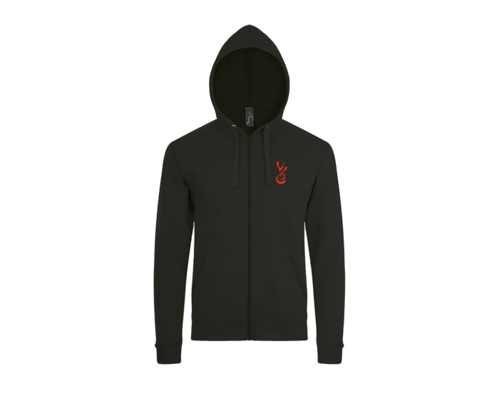 Veste à capuche taille unisexe ou enfant du club judo / taïso