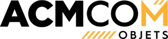 ACM COMOBJET noir 8cm 330X77