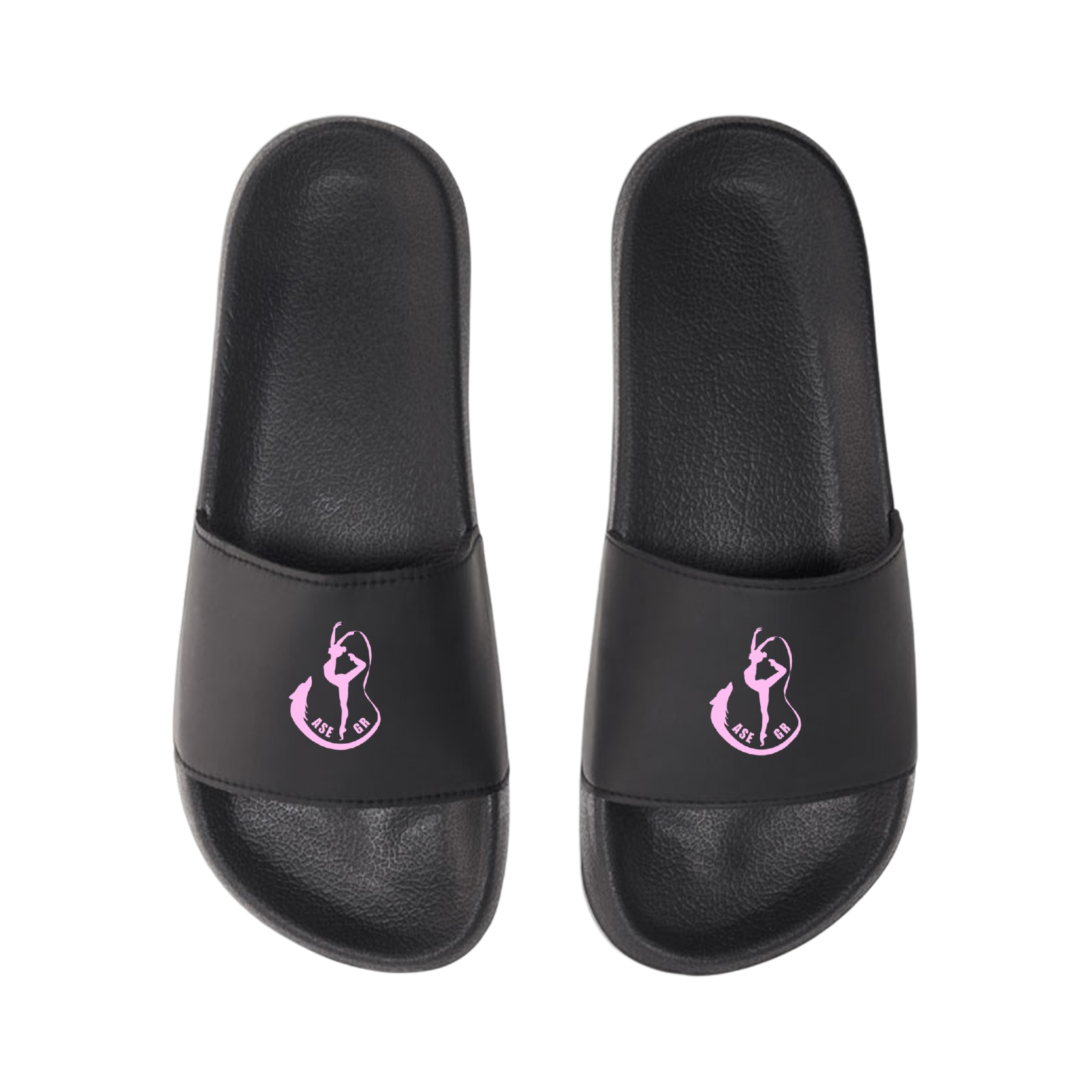 Claquettes antidérapantes tailles 36 à 45 avec logo du club ASE EGLY GR