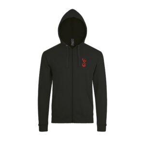 Veste à capuche taille unisexe ou enfant du club judo / taïso
